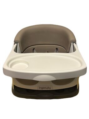 Ingenuity Portable Booster Seat with Removable Tray - Cashmere